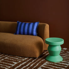 Load image into Gallery viewer, Bold Stripe Navy 60x40cm cushion