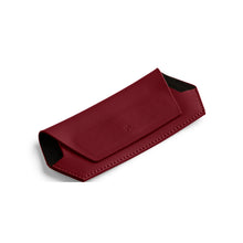 Load image into Gallery viewer, Leather Glasses Case | Burgundy