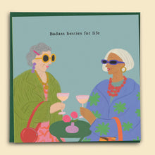 Load image into Gallery viewer, Badass Besties For Life | Card