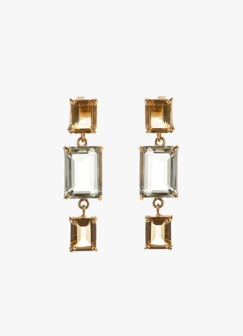 Cleopatra Triple Green Amethyst Drops
