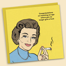 Load image into Gallery viewer, Congratulations On Reaching An Age Card