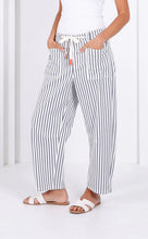 Load image into Gallery viewer, Carter Barrel Jeans | Navy Stripe