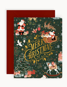 "Merry Christmas" Christmas Card