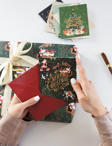"Merry Christmas" Christmas Card
