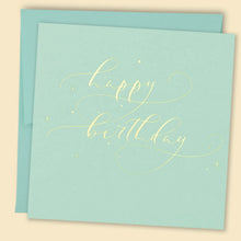 Load image into Gallery viewer, Happy Birthday Constellations Card | Mint