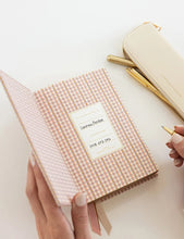 Load image into Gallery viewer, 2027 Day to Page Small Planner - Primrose Gingham