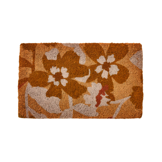 Cosmos Peach Door Mat