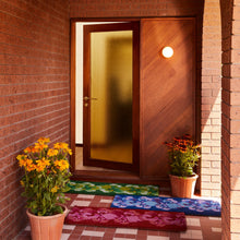 Load image into Gallery viewer, Pansy Blue Long Door Mat