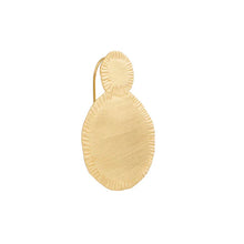 Load image into Gallery viewer, Gold Horizon Hoops