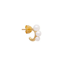 Load image into Gallery viewer, Triplet Pearl Studs