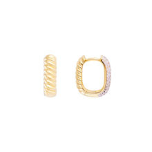 Load image into Gallery viewer, Reversible Hoops