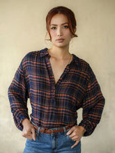 Load image into Gallery viewer, Birkin Blouse Navy