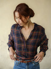 Load image into Gallery viewer, Birkin Blouse Navy