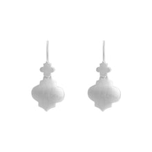 Load image into Gallery viewer, Mini Moroccan Drop Earrings | Silver