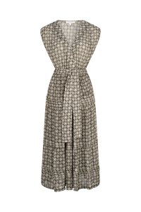 Ada V Neck Dress | Olive