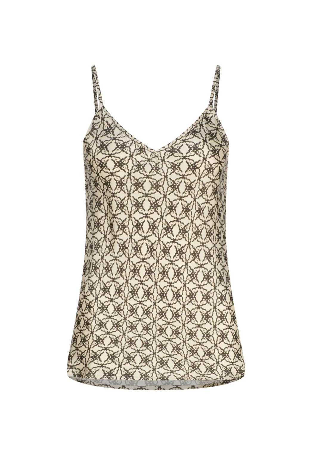 Ada Silk Bias Cami | Olive