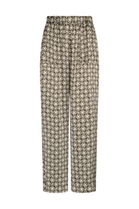 Ada Silk Slouch Pant | Olive