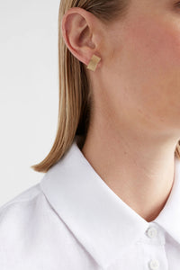 Saha Stud Earring | Gold