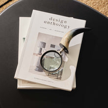 Load image into Gallery viewer, Avada Horn Magnifying Glass | Natural Horn &amp; Nickel
