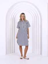 Load image into Gallery viewer, Karina Dress | Navy/White Stripe