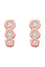 Load image into Gallery viewer, Petite Camille Rose Gold Earring