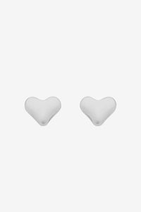 Mariel Silver Heart Earring