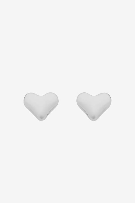 Mariel Silver Heart Earring