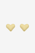 Load image into Gallery viewer, Mariel Soft Gold Heart Earring