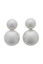 Load image into Gallery viewer, Valentina Double Pearl Earring
