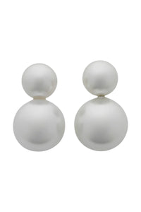 Valentina Double Pearl Earring