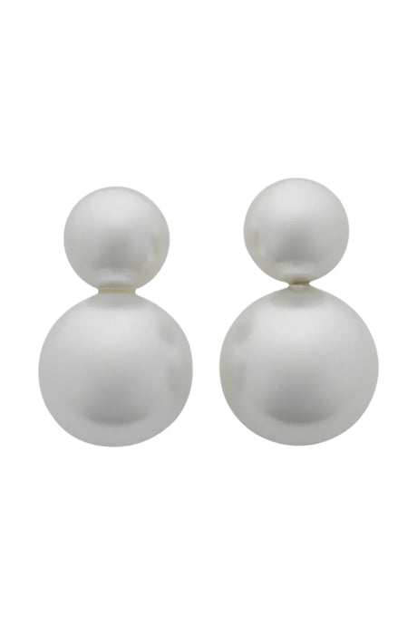 Valentina Double Pearl Earring
