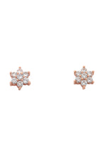 Load image into Gallery viewer, Petal Stud Earring | Rose Gold
