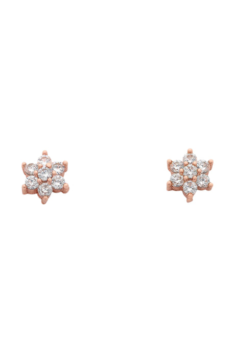 Petal Stud Earring | Rose Gold