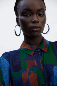 Solf Hoop Earring | Black