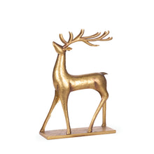 Load image into Gallery viewer, 39.5cm Metallic Metal Reindeer