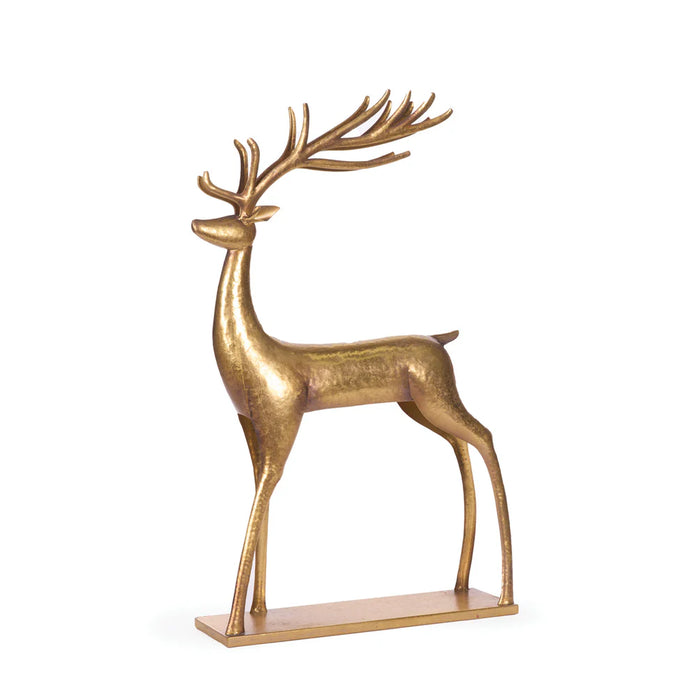 57cm Metallic Metal Reindeer