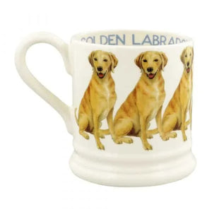 Dogs Golden Labrador 1/2 Pint Mug