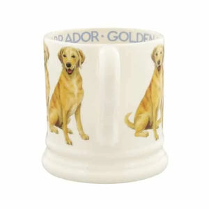Dogs Golden Labrador 1/2 Pint Mug