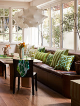 Load image into Gallery viewer, Boucle Striped Cushion | Olive