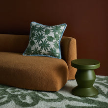 Load image into Gallery viewer, Flannel Flower Khaki 60cm cushion