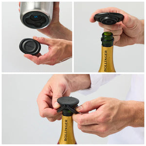 Huski Champagne Cooler | Black