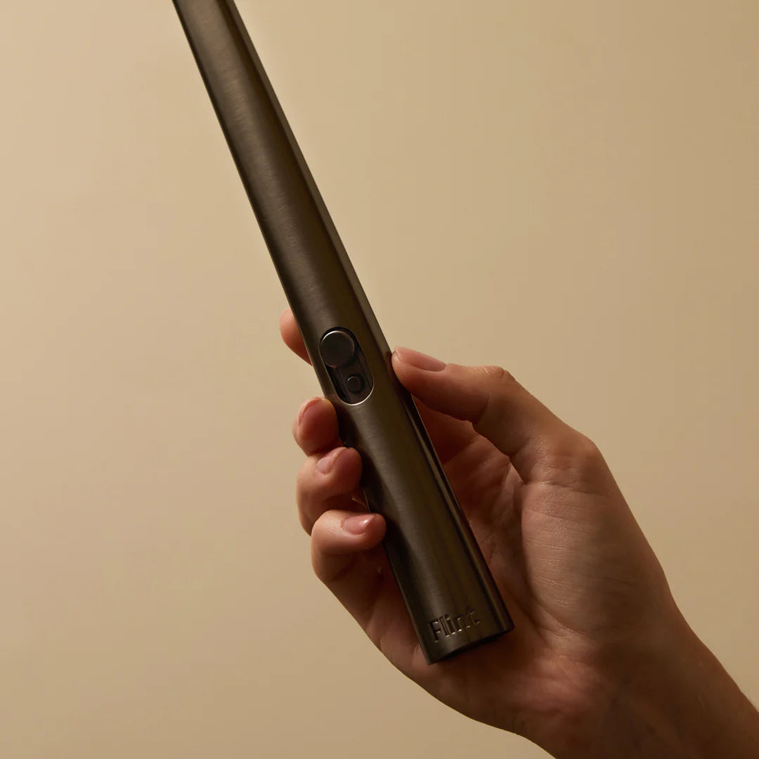 Flint Rechargeable Lighter | Gunmetal – Olive Interiors & Fashion