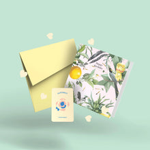 Load image into Gallery viewer, Happy Birthday Birds and Lemons Card