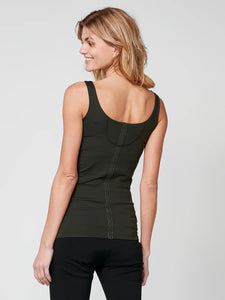 Fox Top | Dark Bottle Green