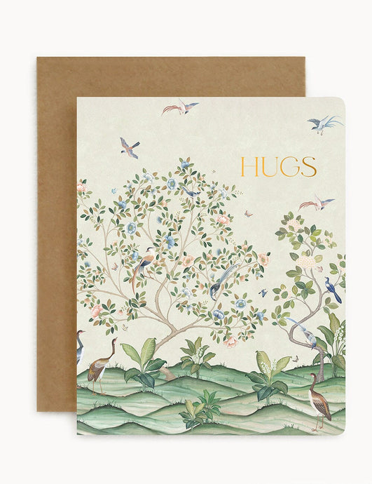 Hugs Spring Landscape Card
