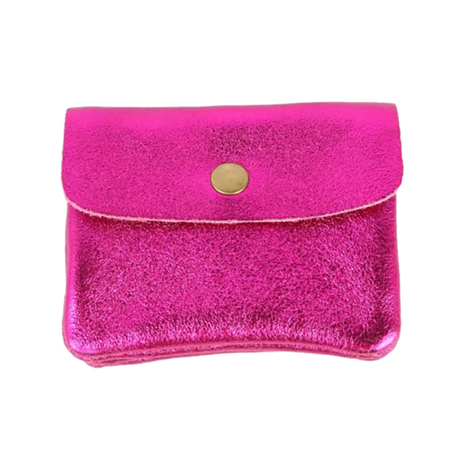 Coin Purse | Metallic Fuchsia