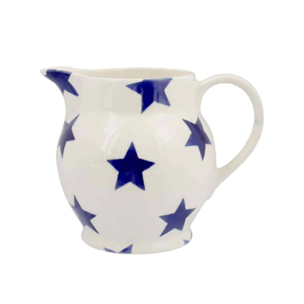 Emma Bridgewater Blue Star 1/2 Pint Jug