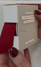 Load image into Gallery viewer, Luxury Ribbon Red