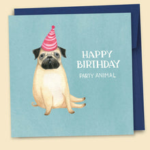 Load image into Gallery viewer, Happy Birthday Party Animal Card