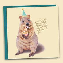 Load image into Gallery viewer, When Everyone's Singing "Happy Birthday" Card